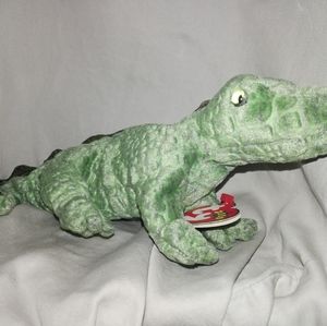 Vintage TY Beanie Baby 'Swampy' the Alligator
